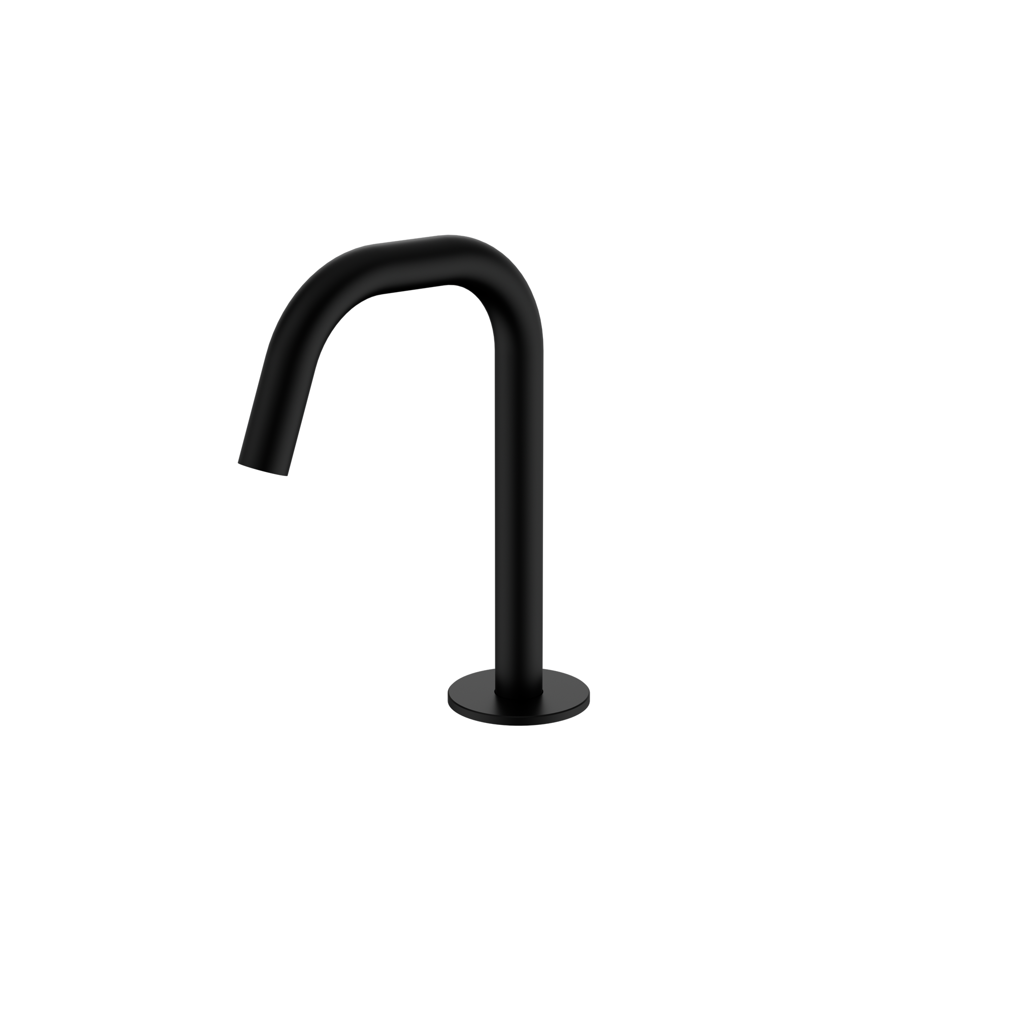 Serenity Basin Edge Spout Matte Black