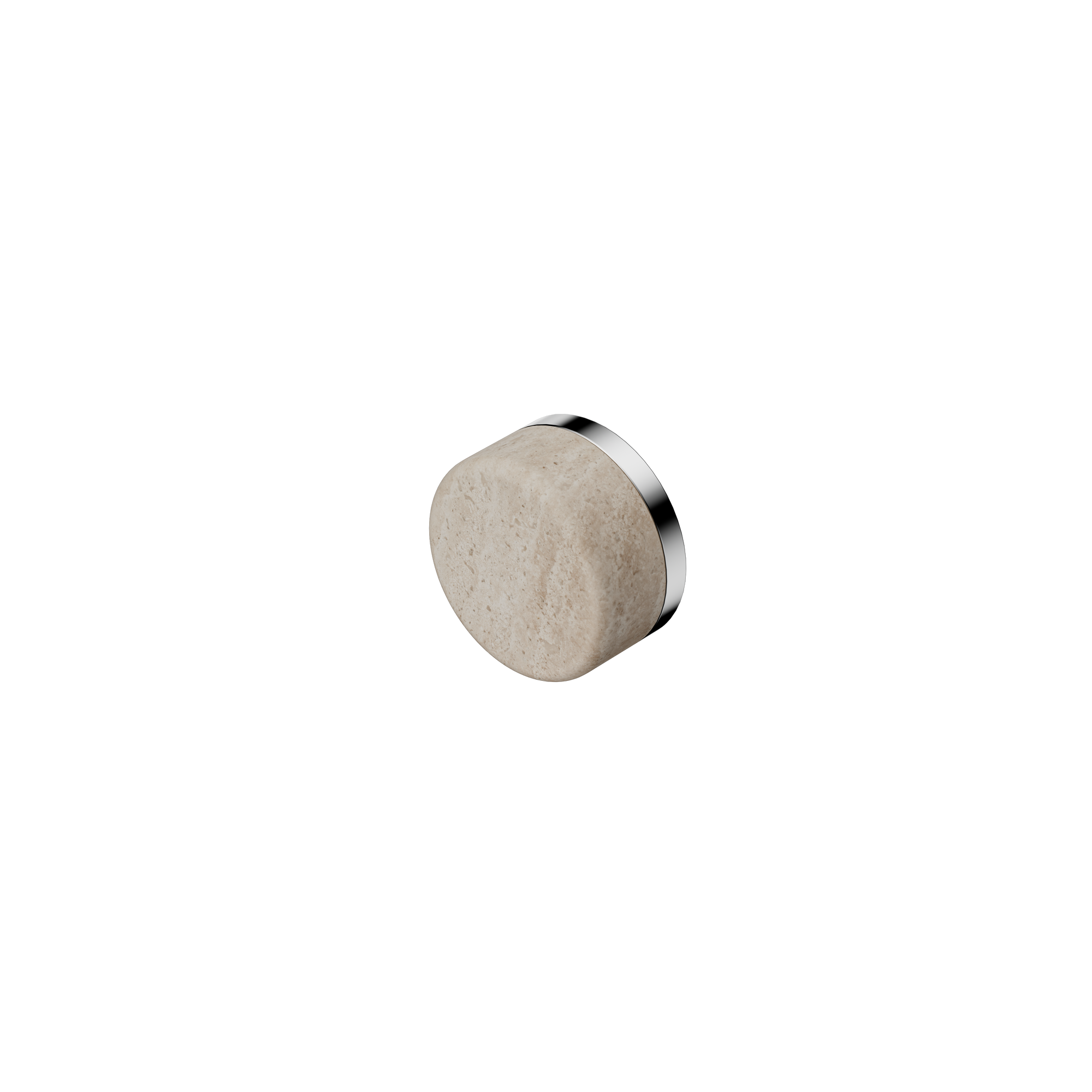 Serenity Rome Travertine Handle Chrome