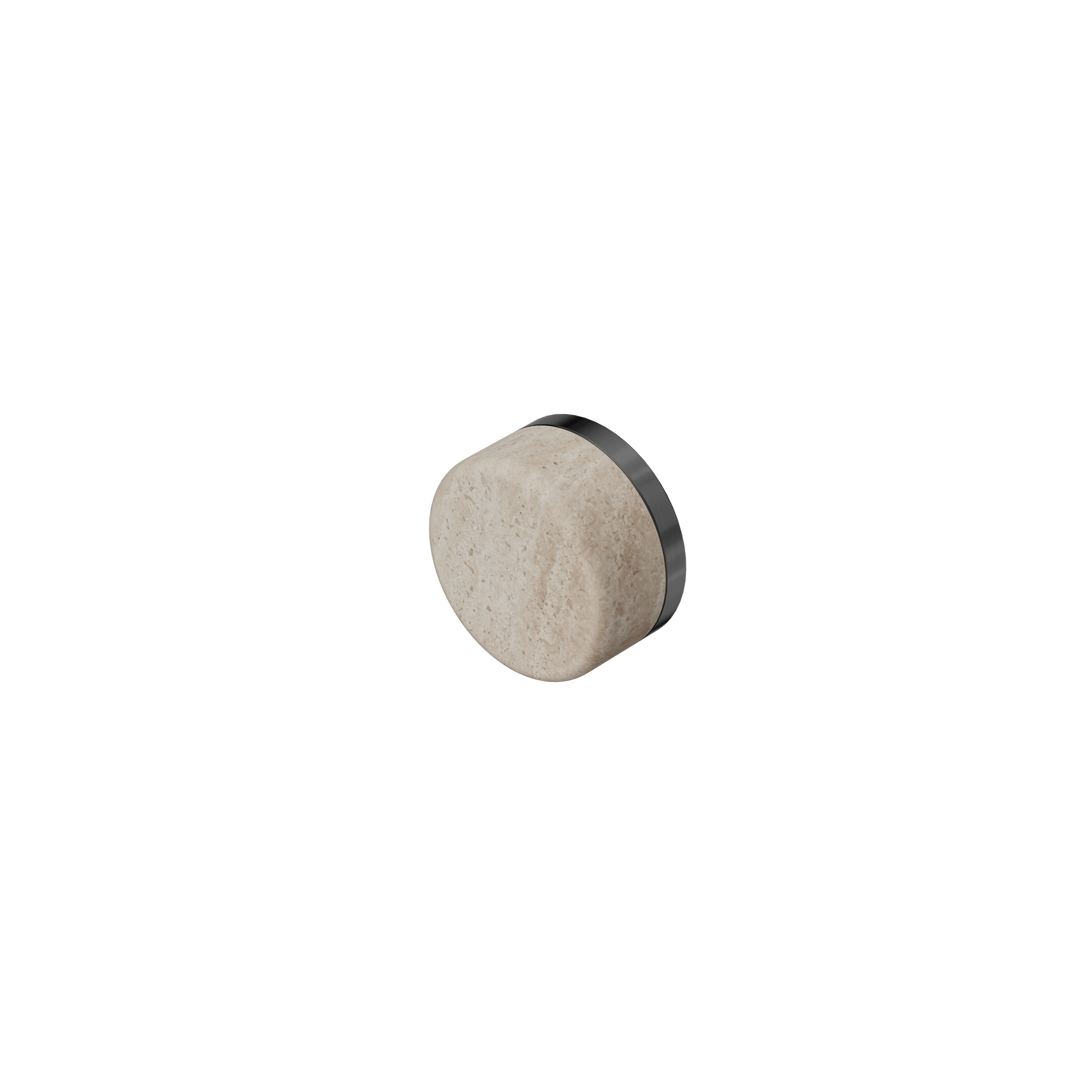 Serenity Rome Travertine Handle Gun Metal