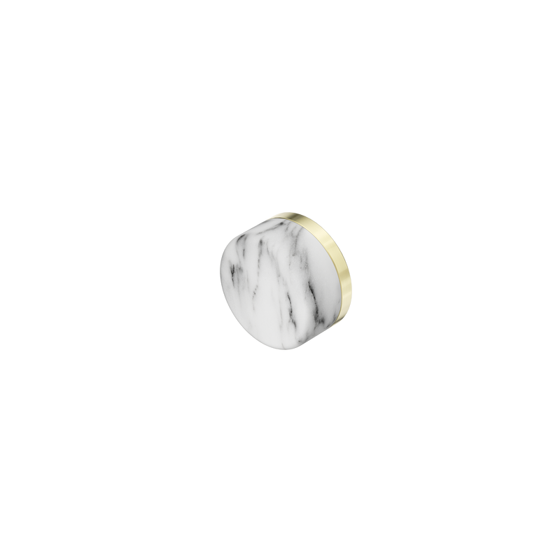 Serenity Arabescato Corchia Handle Brushed Gold