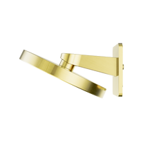 Serenity Wall Shower Head Brushed Gold