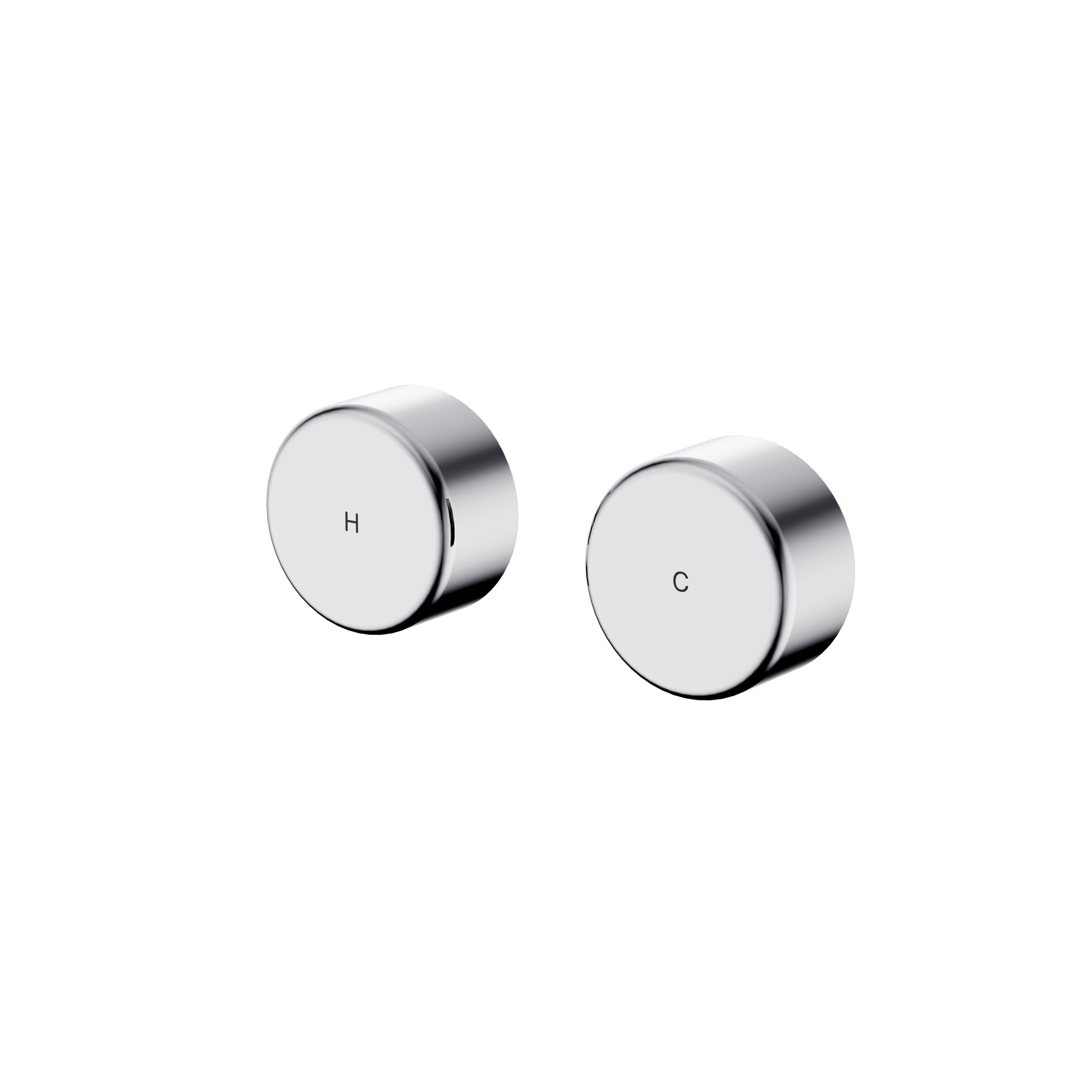 Serenity Wall Top Assembly With Metal Handle Chrome