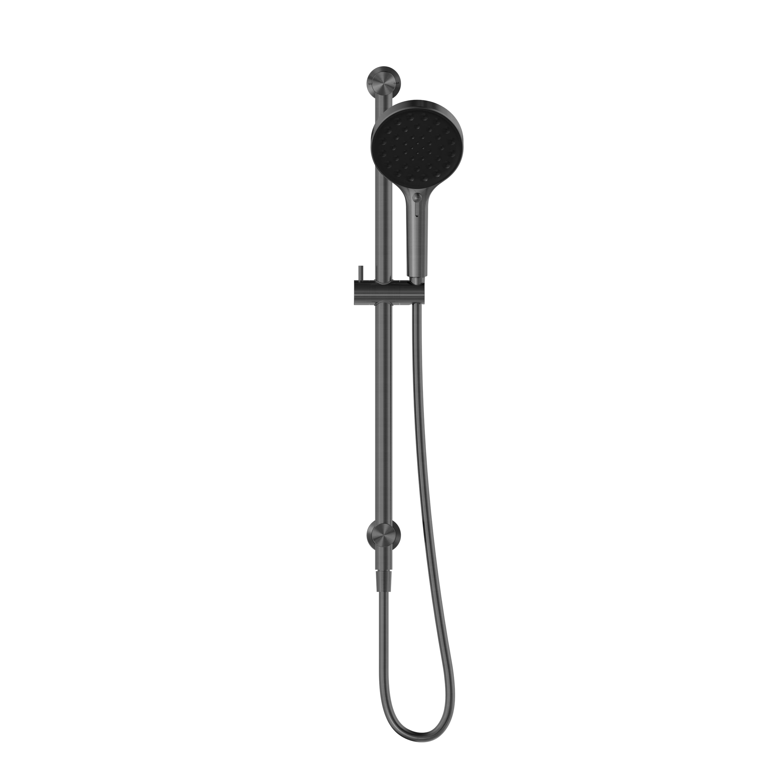 Serenity Rail Shower Gun Metal