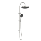 Serenity Twin Shower Brushed Nickel