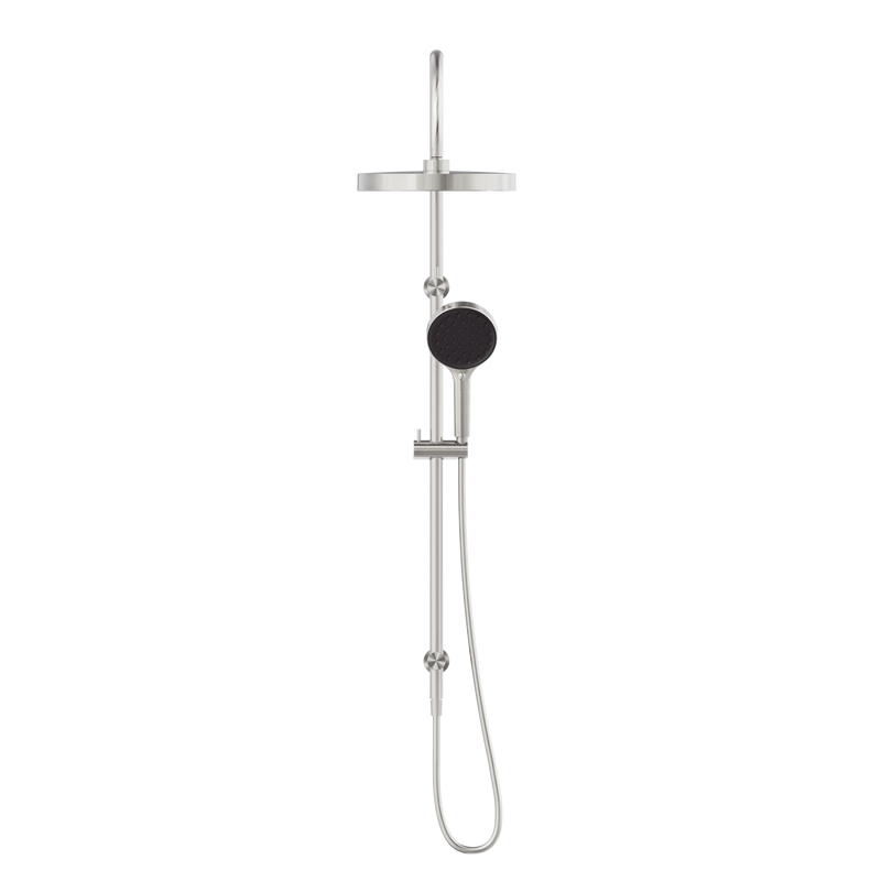 Serenity Twin Shower Brushed Nickel