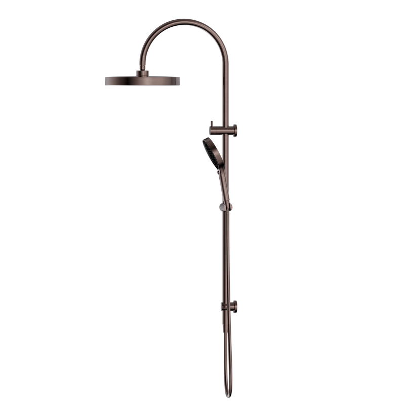 Serenity Twin Shower Brushed Bronze