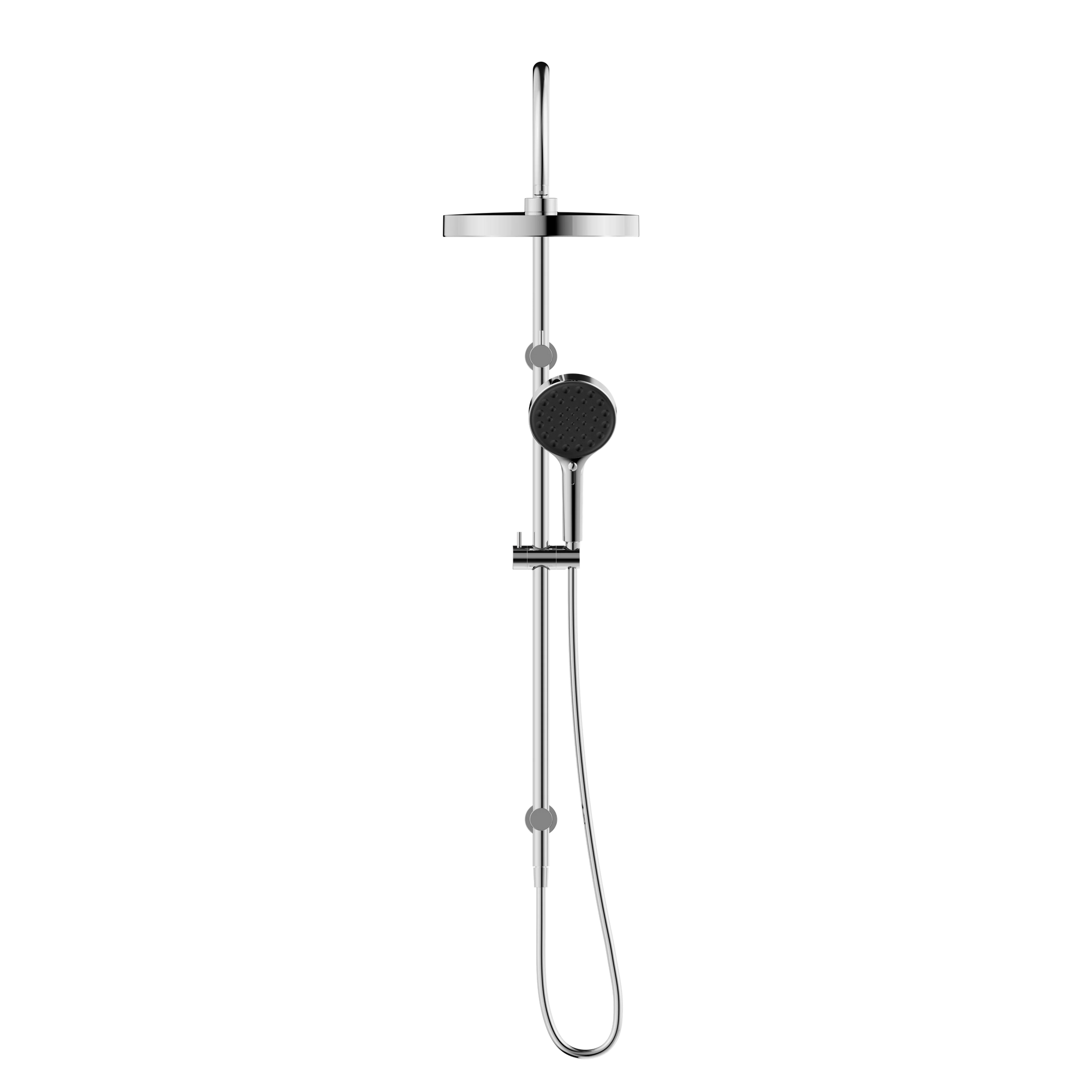 Serenity Twin Shower Chrome