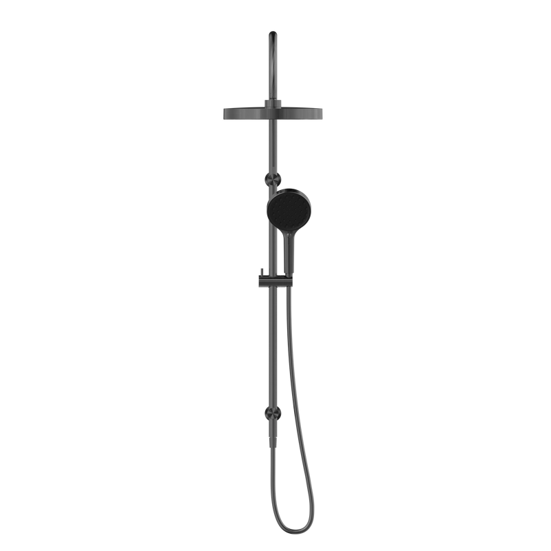 Serenity Twin Shower Gun Metal