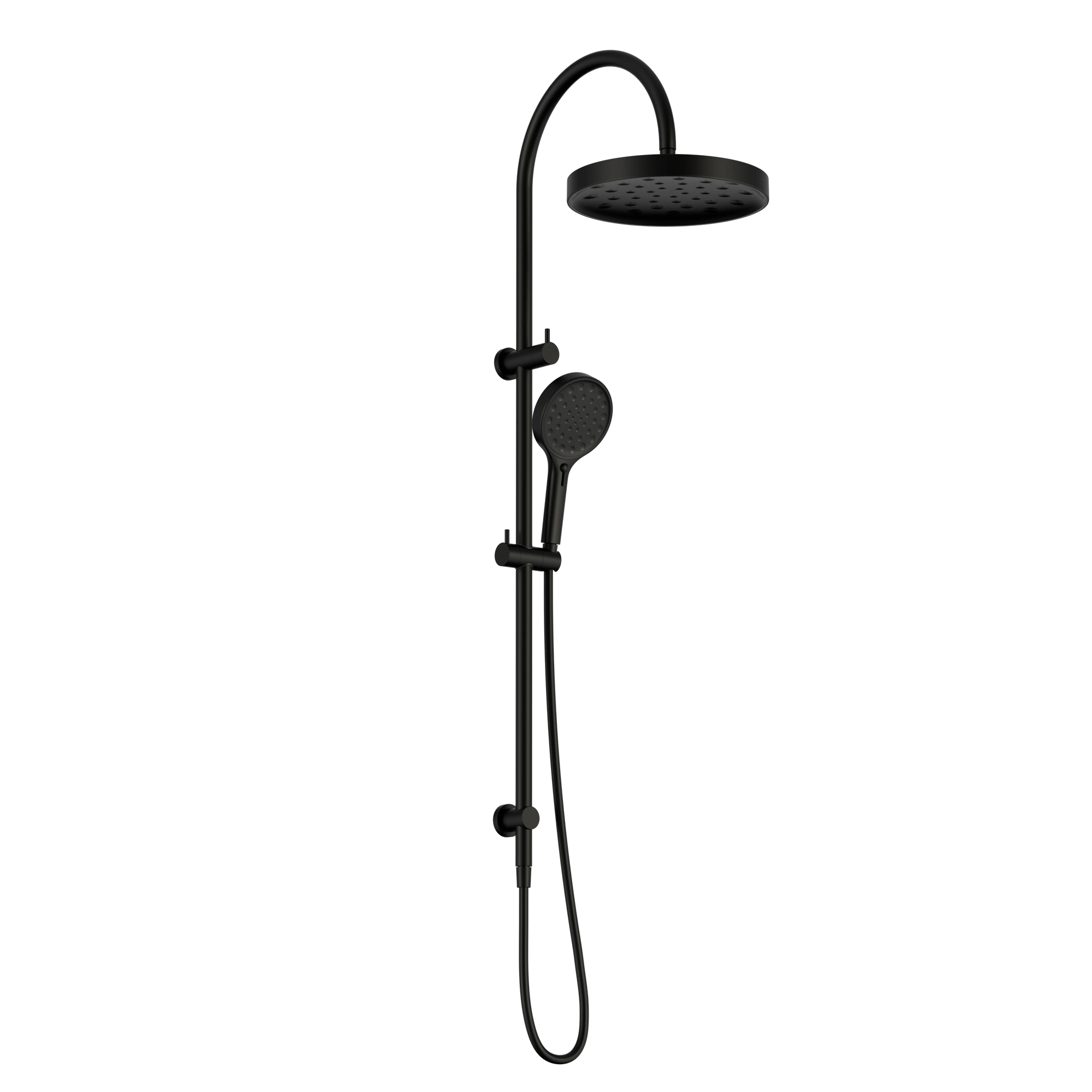 Serenity Twin Shower Matte Black