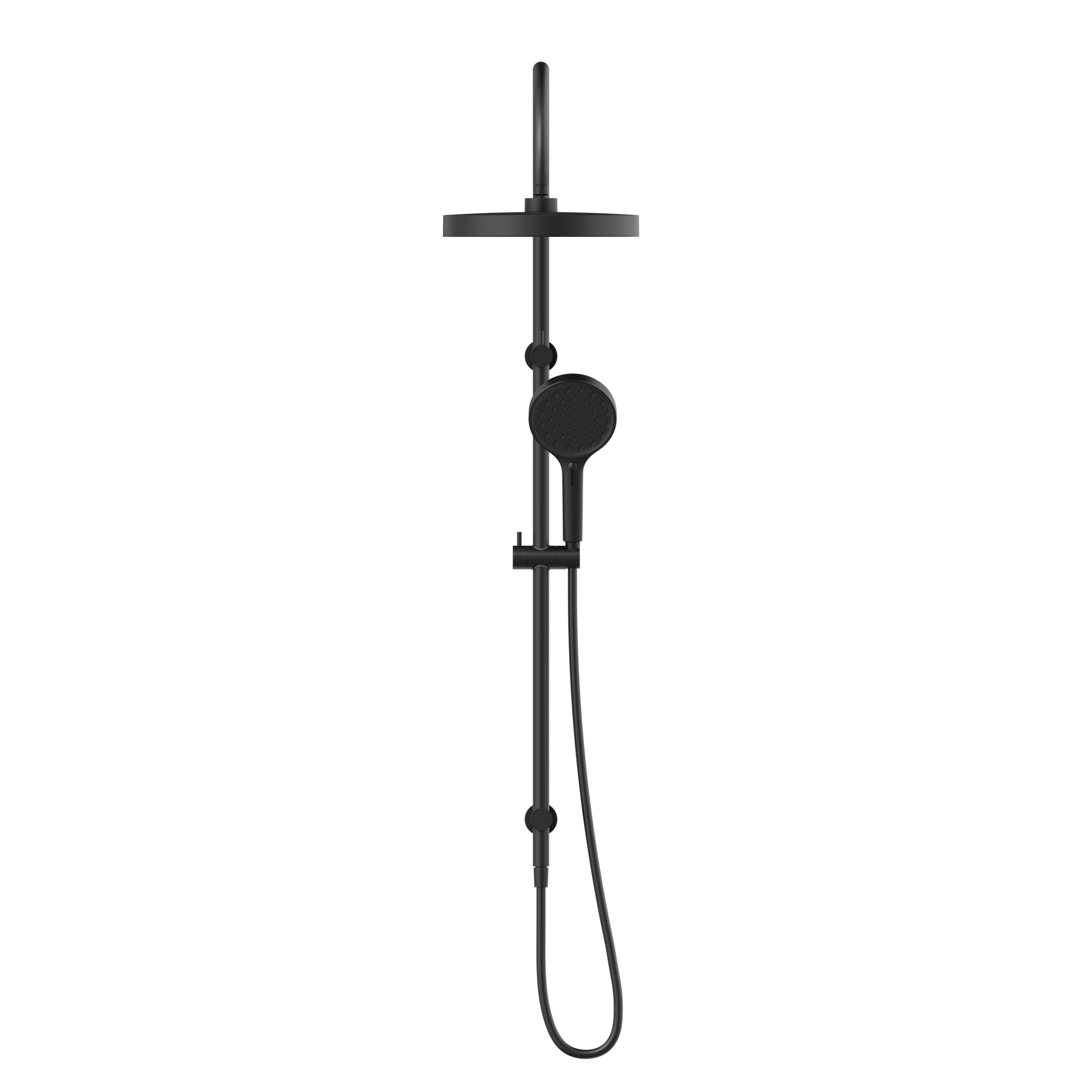 Serenity Twin Shower Matte Black