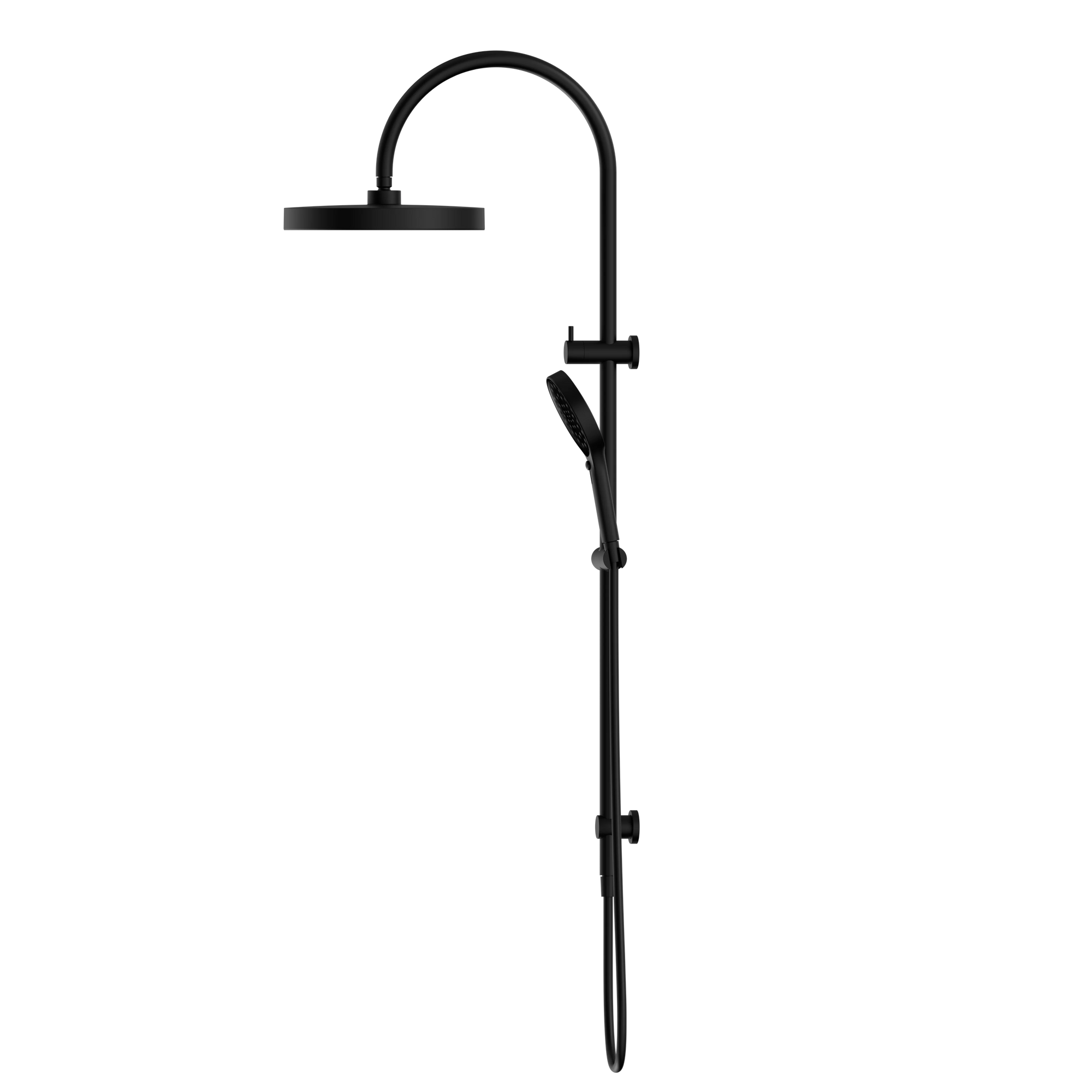 Serenity Twin Shower Matte Black