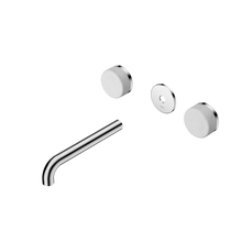 Serenity Wall Basin Set 185mm Spout With Carrara Handle Trim Kit Only Chrome