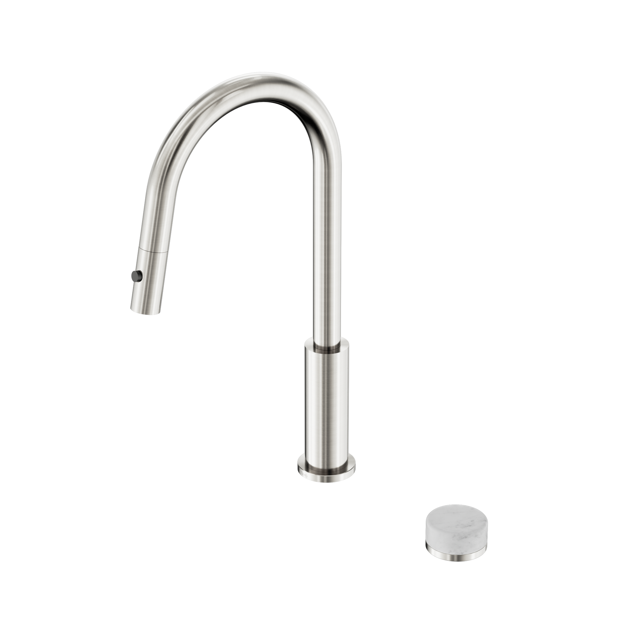 Serenity Progressive Pull Out kitchen Set With Carrara Handle Brushed Nickel