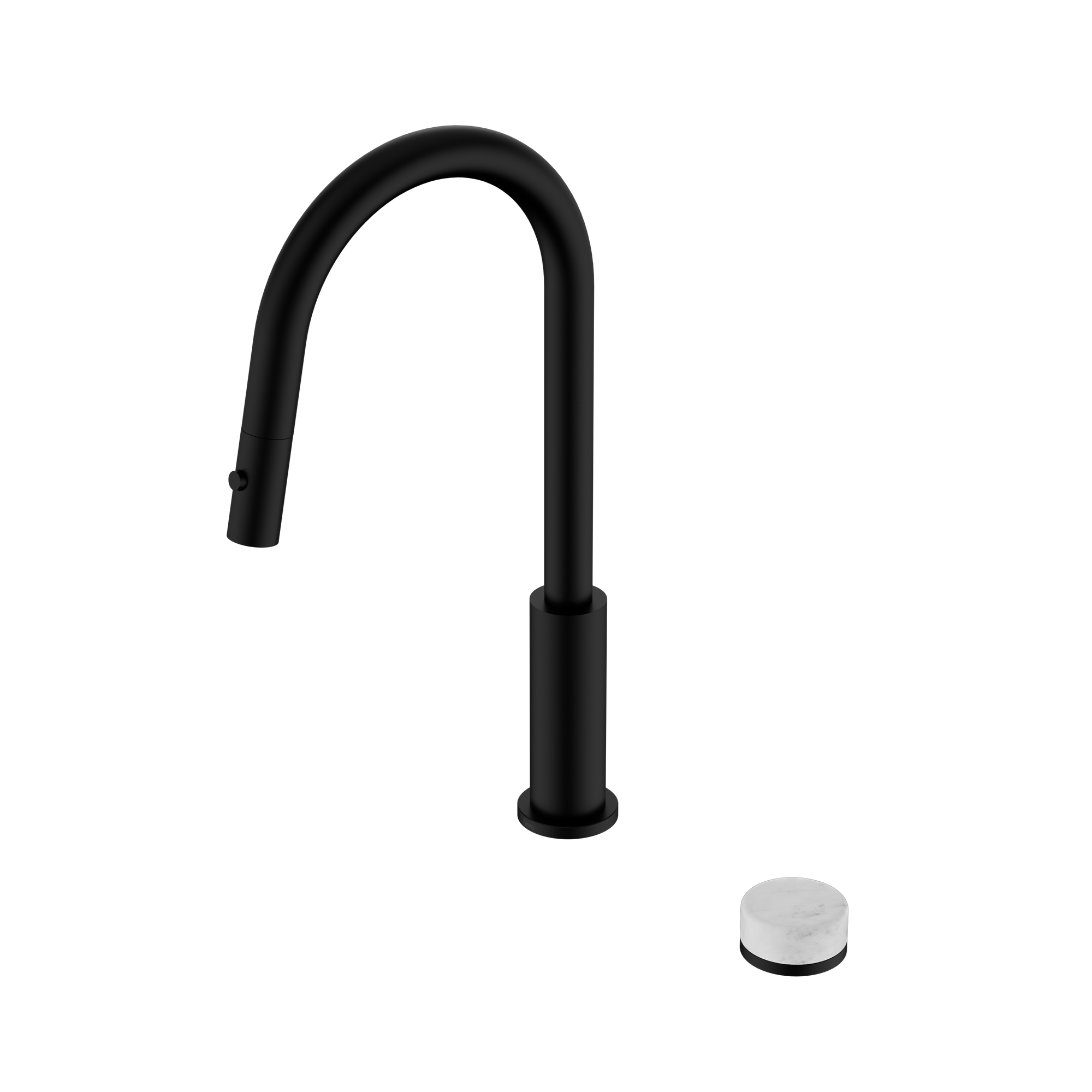 Serenity Progressive Pull Out kitchen Set With Carrara Handle Matte Black