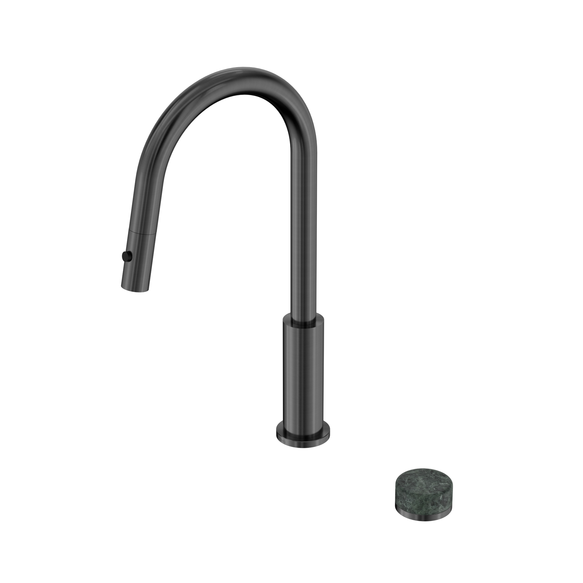 Serenity Progressive Pull Out kitchen Set With Verde Alpi Handle Gun Metal