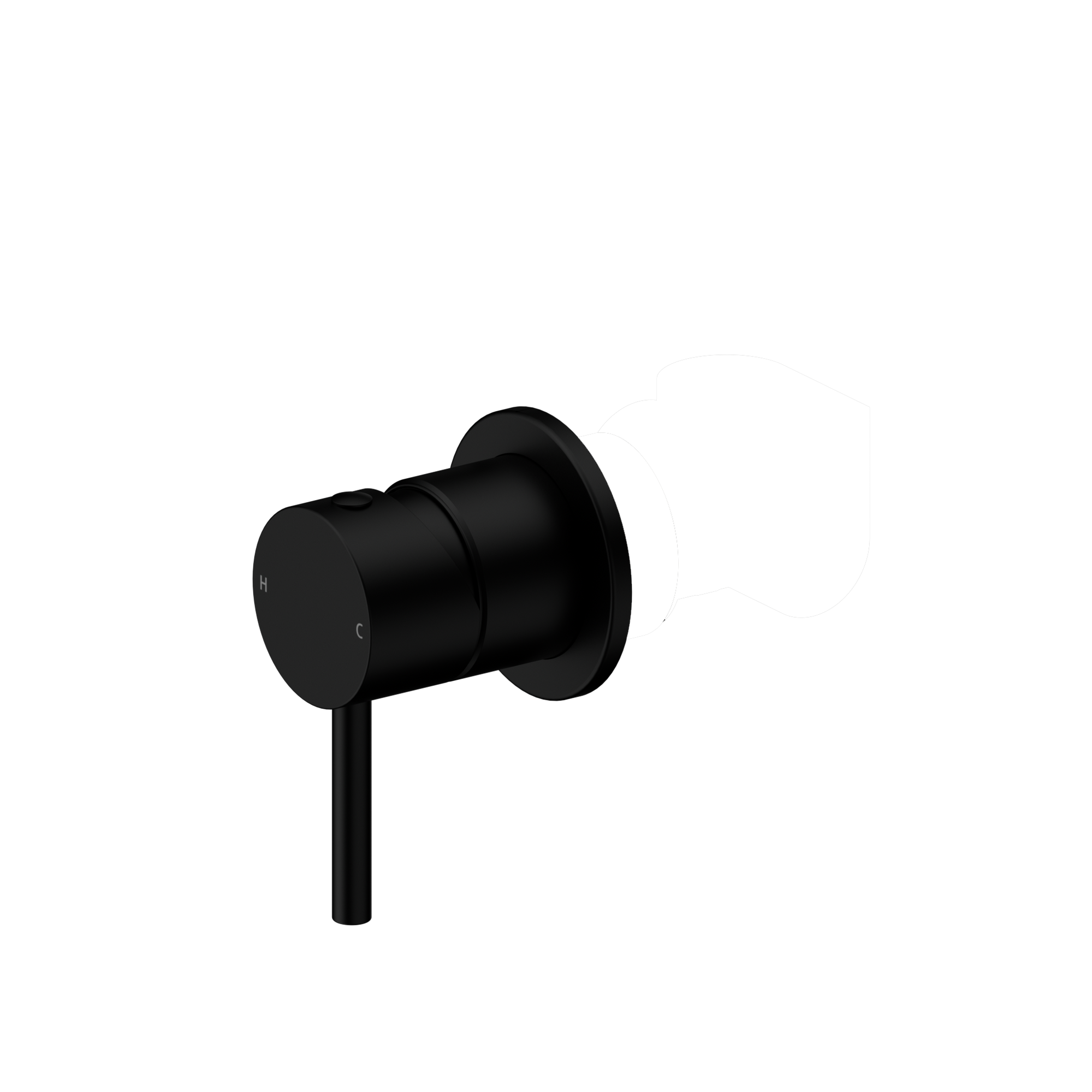Dolce II Shower Mixer Matte Black