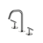 Mecca Lever Basin Set Edge Spout Chrome