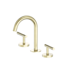 Mecca Lever Basin Set Arc Spout Brushed Gold
