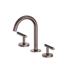 Mecca Lever Basin Set Arc Spout Brushed Bronze