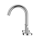 Mecca Lever Basin Set Arc Spout Chrome