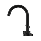 Mecca Lever Basin Set Arc Spout Matte Black
