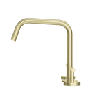 Mecca Lever Bath/Kitchen Set Edge Spout II Brushed Gold