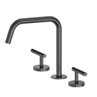 Mecca Lever Bath/Kitchen Set Edge Spout II Gun Metal