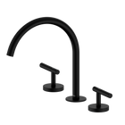 Mecca Lever Bath/Kitchen Set Arc Spout Matte Black