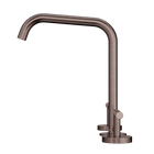 Mecca Lever Bath/Kitchen Set Edge Spout Brushed Bronze