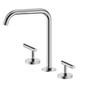 Mecca Lever Bath/Kitchen Set Edge Spout Chrome