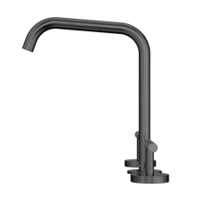 Mecca Lever Bath/Kitchen Set Edge Spout Gun Metal