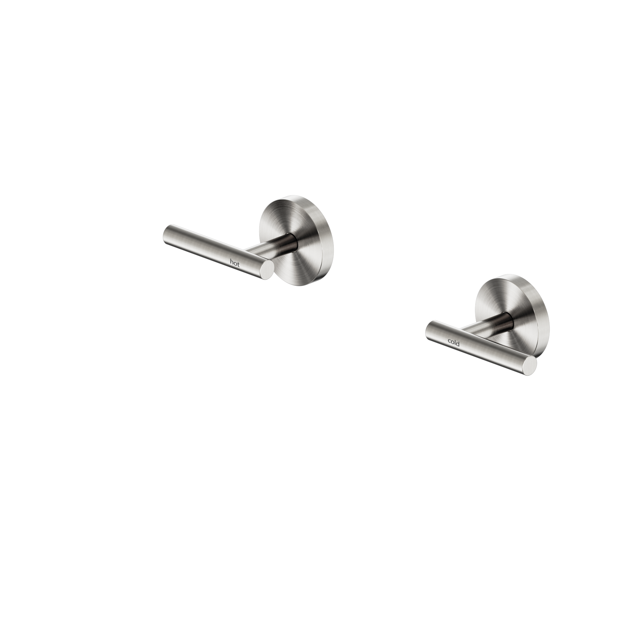 Mecca Lever Wall Top Assembly Brushed Nickel