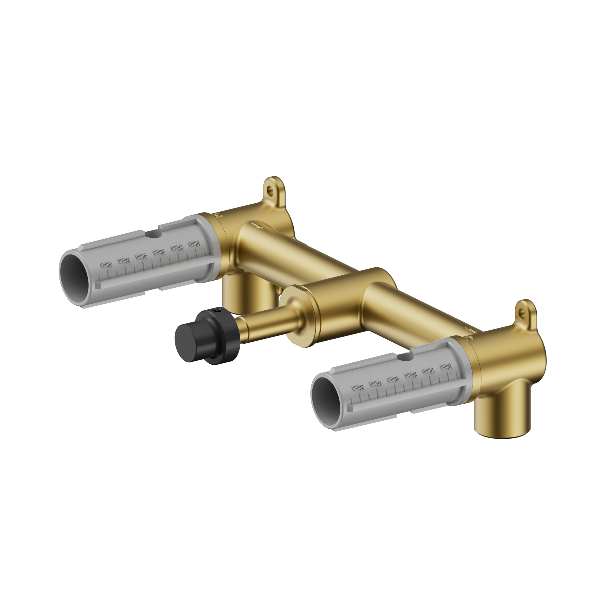 Mecca Lever Wall Basin/Bath Set Body Only
