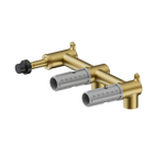 Mecca Lever Wall Basin/Bath Set Offset Spout Body Only