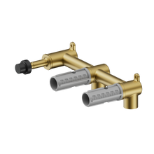 Mecca Lever Wall Basin/Bath Set Offset Spout Body Only
