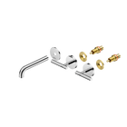 Mecca Lever Wall Basin/Bath Set 160mm Spout Trim kits Only Chrome