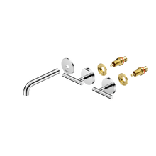 Mecca Lever Wall Basin/Bath Set 160mm Spout Trim kits Only Chrome