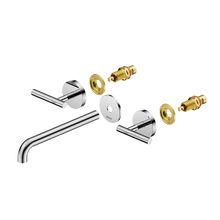 Mecca Lever Wall Basin/Bath Set 220mm Spout Trim kits Only Chrome