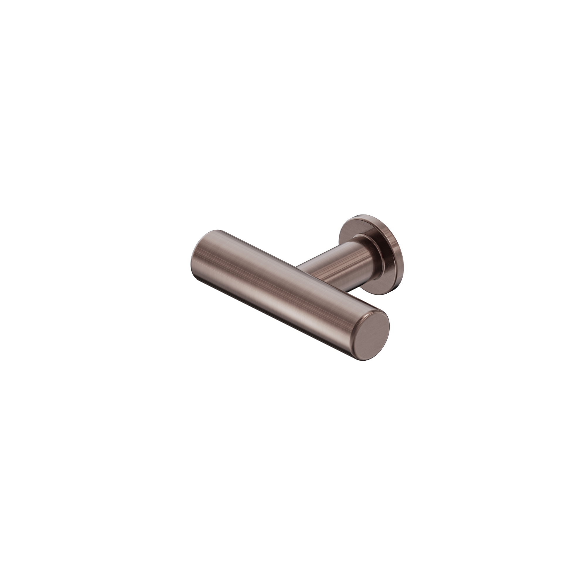 Mecca T-Pull Handle Brushed Bronze