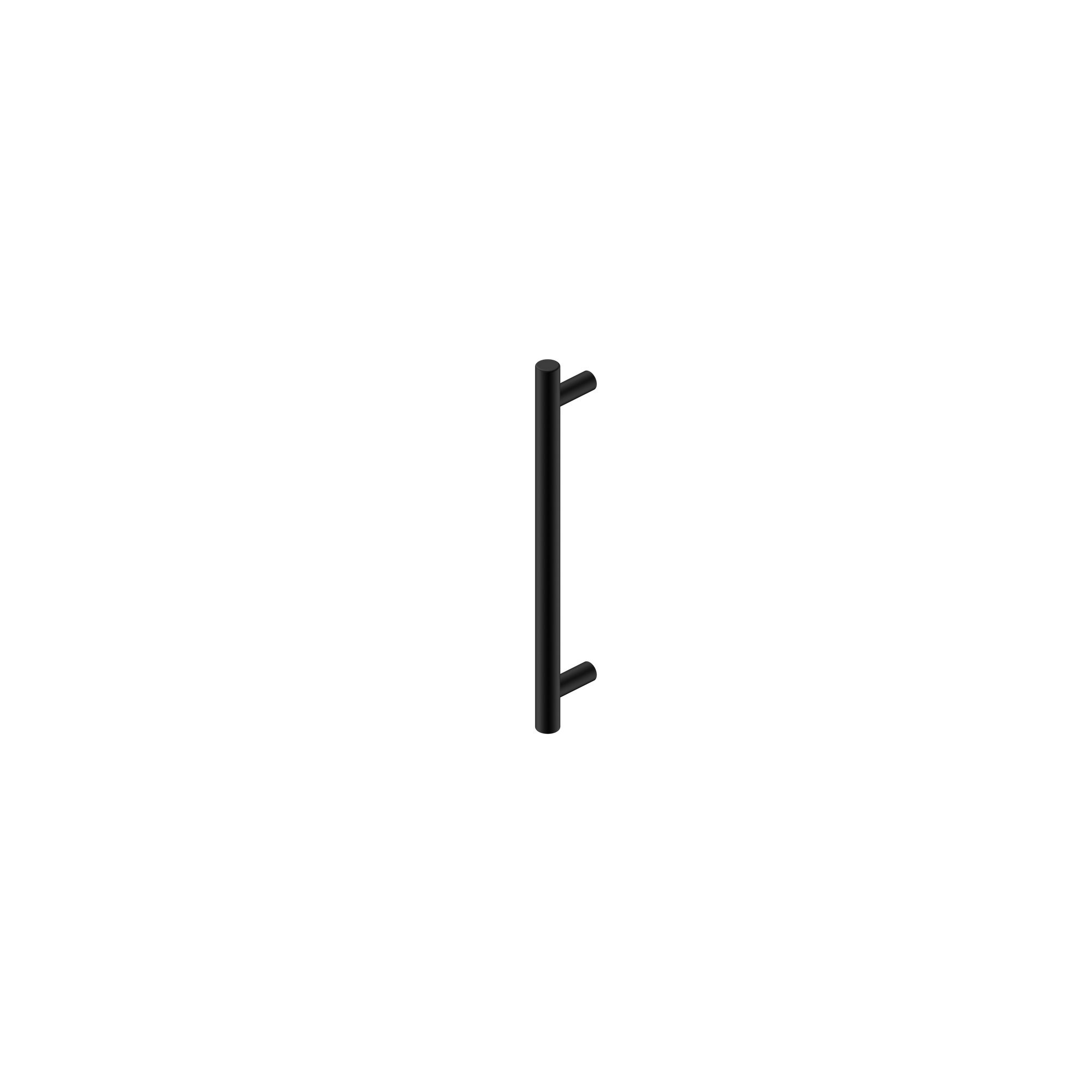 Mecca Pull Handle 200mm Matte Black