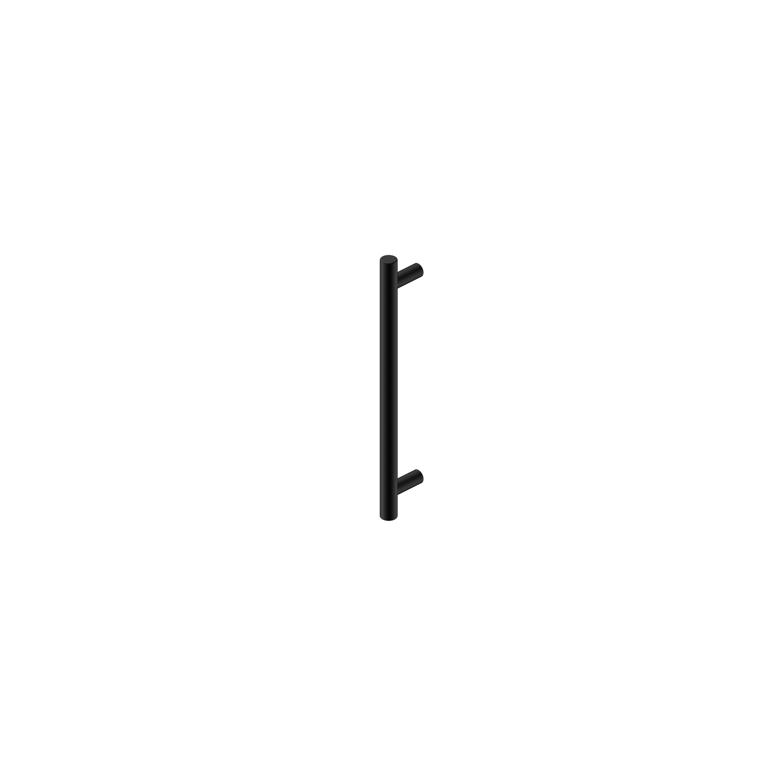 Mecca Pull Handle 200mm Matte Black