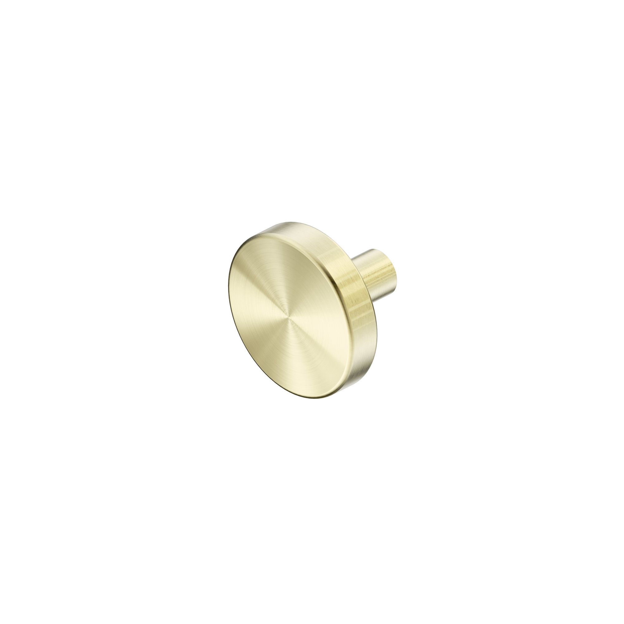 Mecca Cabinet Knob – Ø36 Brushed Gold