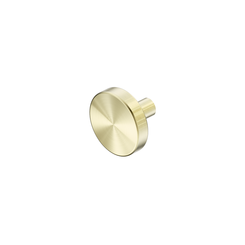 Mecca Cabinet Knob – Ø36 Brushed Gold