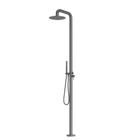 Zen SS316L Outdoor Freestanding Shower Column Graphite