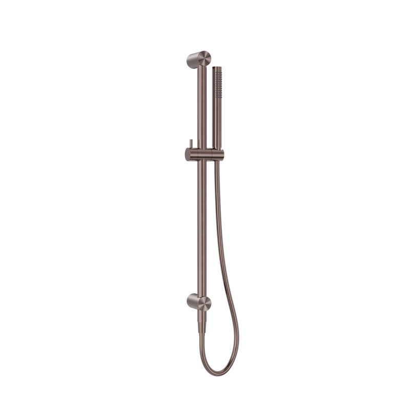 Zen SS316L Shower Rail Brushed Bronze