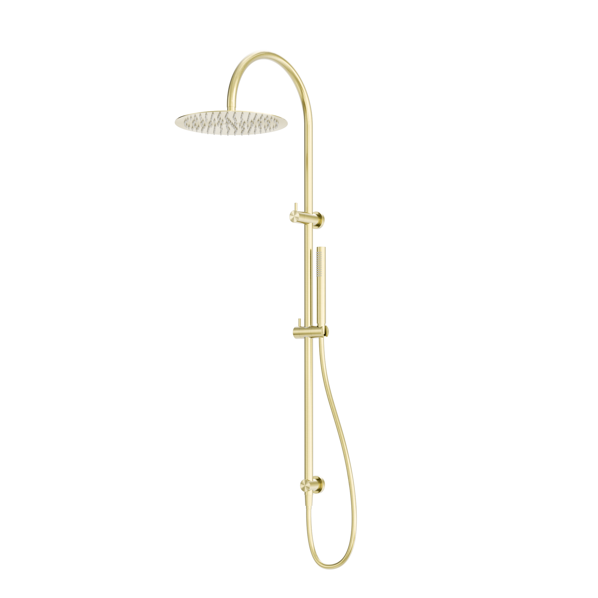 Zen SS316L Twin Shower Brushed Gold