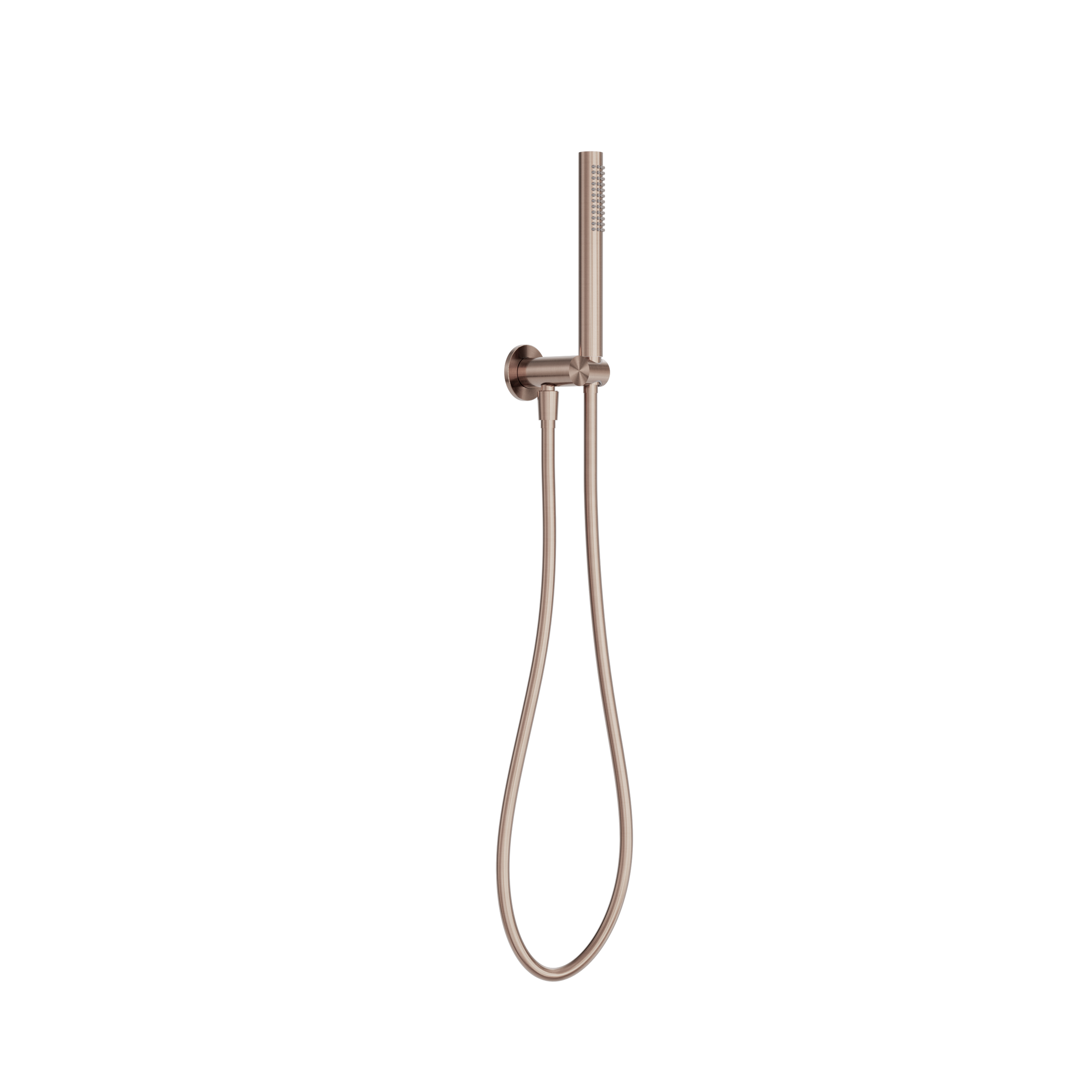 Zen SS316L Shower On Bracket Brushed Bronze