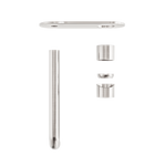 Zen SS316L Wall Basin/Bath Mixer 230mm Spout Trim Kits Only Brushed Nickel