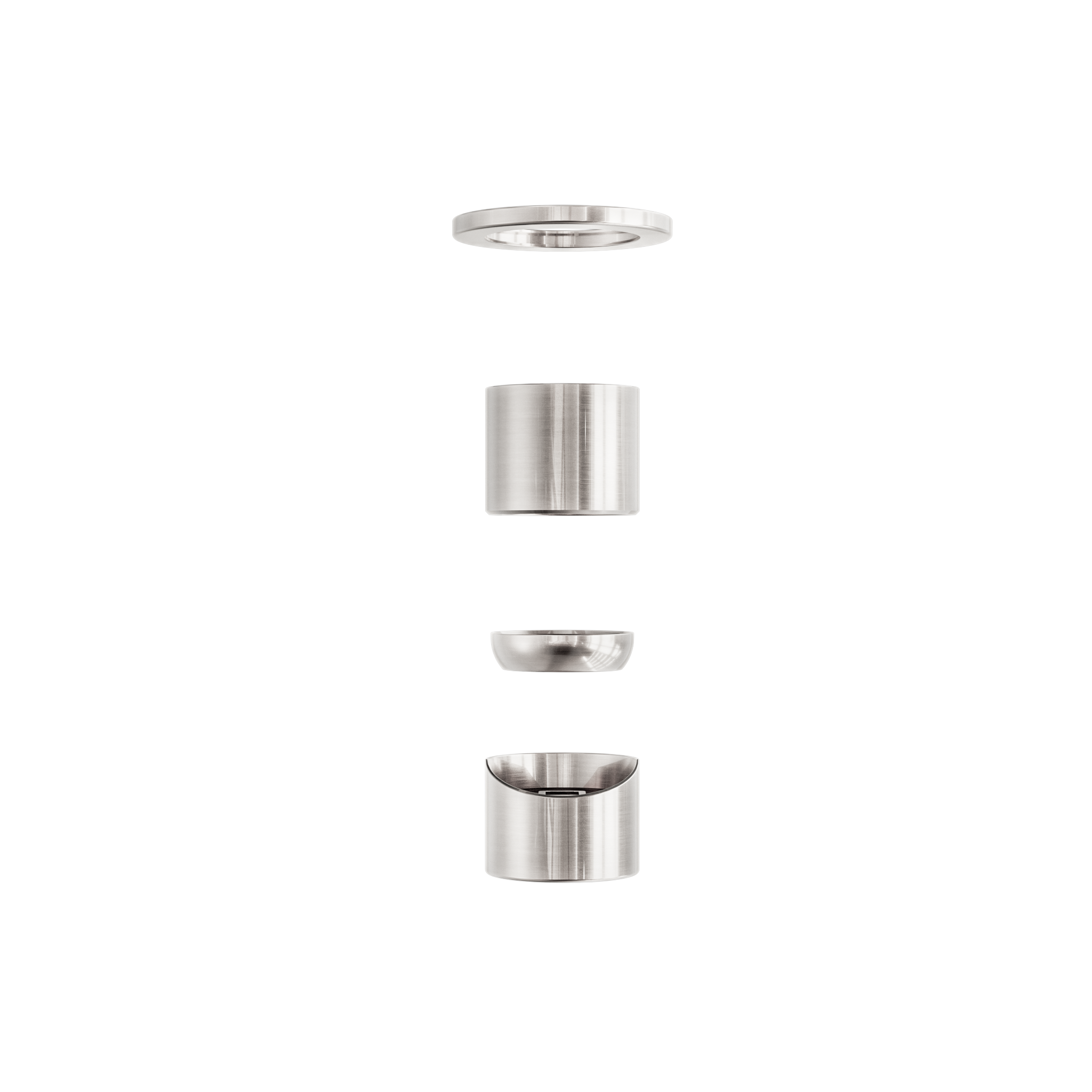 Zen SS316L Shower Mixer Trim Kits Only Brushed Nickel