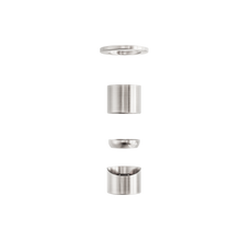 Zen SS316L Shower Mixer Trim Kits Only Brushed Nickel